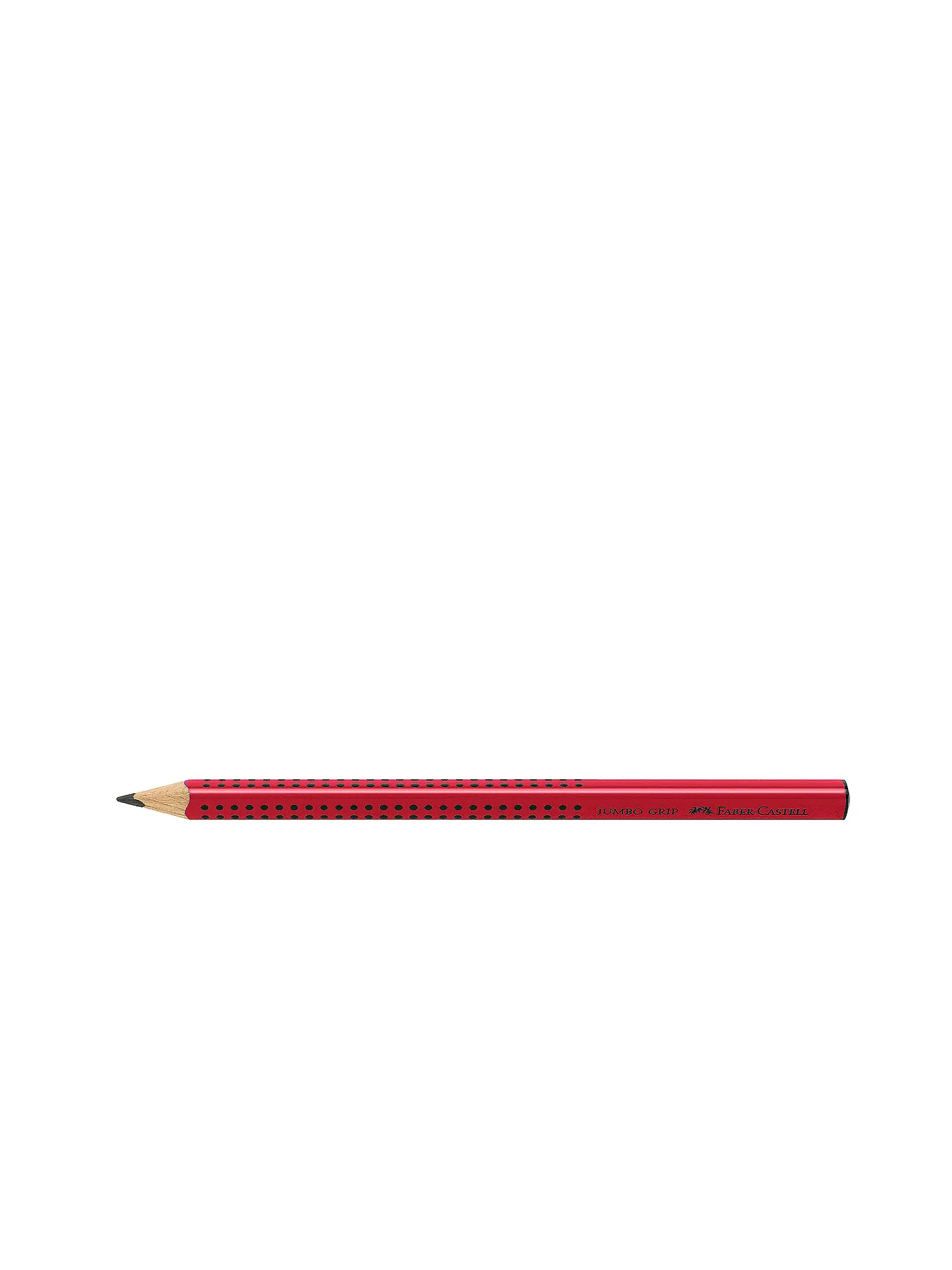 FABER-CASTELL | Jumbo Grip Bleistift, B, rot | 